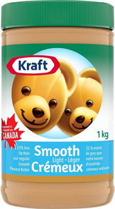 Smooth Light Peanut Butter 1KG- Kraft DISCOUNTED