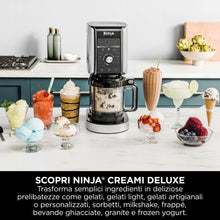Load image into Gallery viewer, Ninja Creami DELUXE Ice Cream Maker NC502EU with 2 Jars