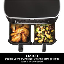 Load image into Gallery viewer, Ninja Dual Zone MAX PRO 9.5L Air Fryer AF451EU