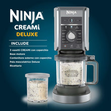 Load image into Gallery viewer, Ninja Creami DELUXE Ice Cream Maker NC502EU with 2 Jars