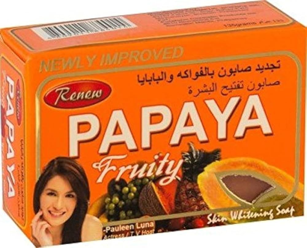 Papaya Fruity Soap 135g- Renew