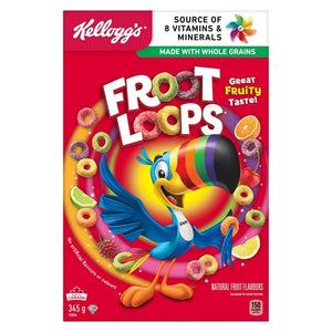 Froot Loops Cereal 345g- Kellogg's