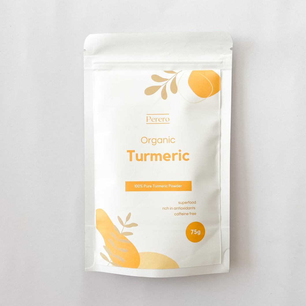 Organic Turmeric Powder 75g- Perero