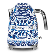 Load image into Gallery viewer, Mediterranean Blue Electric Kettle - Smeg & Dolce&Gabbana