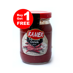 Hot sambal oelek sauce 185g - Kamer | Buy one get one FREE