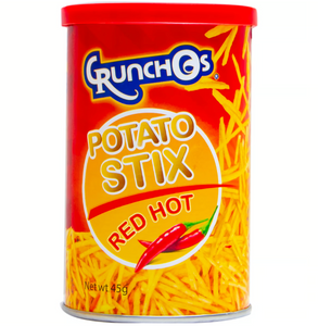 Crunchos Potato stix - red hot 50g