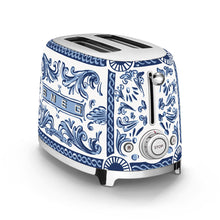 Load image into Gallery viewer, Mediterranean Blue Toaster 2 Slices - Smeg & Dolce&Gabbana