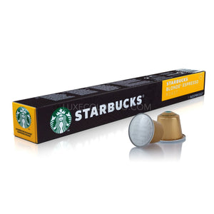 Starbucks By Nespresso Blonde Espresso Coffee Capsules 10 Pack