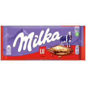Milka LU Alpine Chocolate Bar 87g