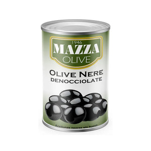 Pitted Black Olives bulk 3Kg - Mazza
