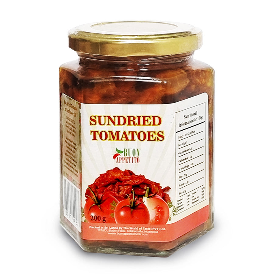 Italian Sun Dried Tomato in Sunflower oil 200g