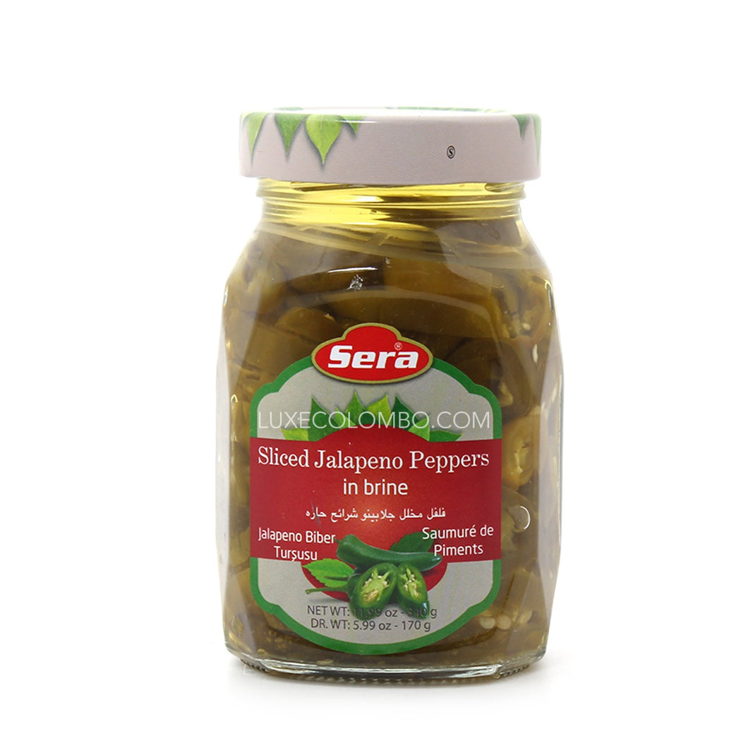 Pickled Jalapeno Peppers 340g - Sera