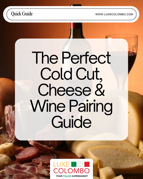 The Perfect Cold Cut, Cheese & Wine Pairing Guide