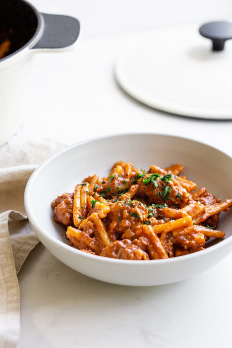 One pot Spicy Chorizo Pasta