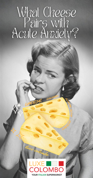 What Cheese Pairs with Acute Anxiety?