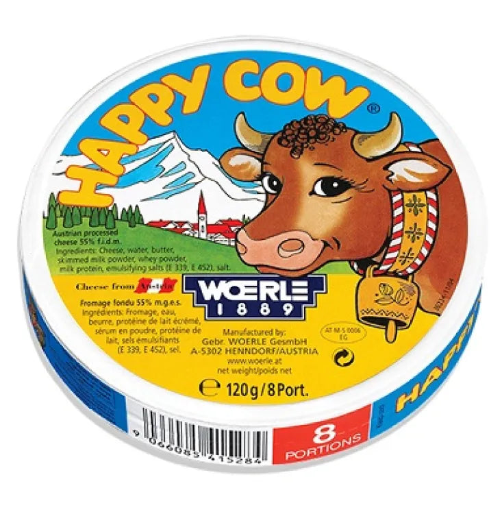 Cheese Wedges 200g- Happy Cow