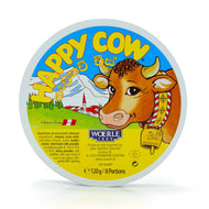 Cheese Round Box Portion 120g - Happy Cow