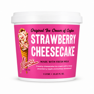 Strawberry Cheese Cake Ice Cream 1L - Alerics