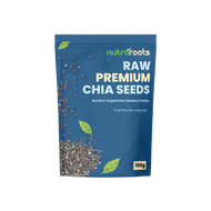 Raw Premium Chia Seeds 100g - Nutra Roots