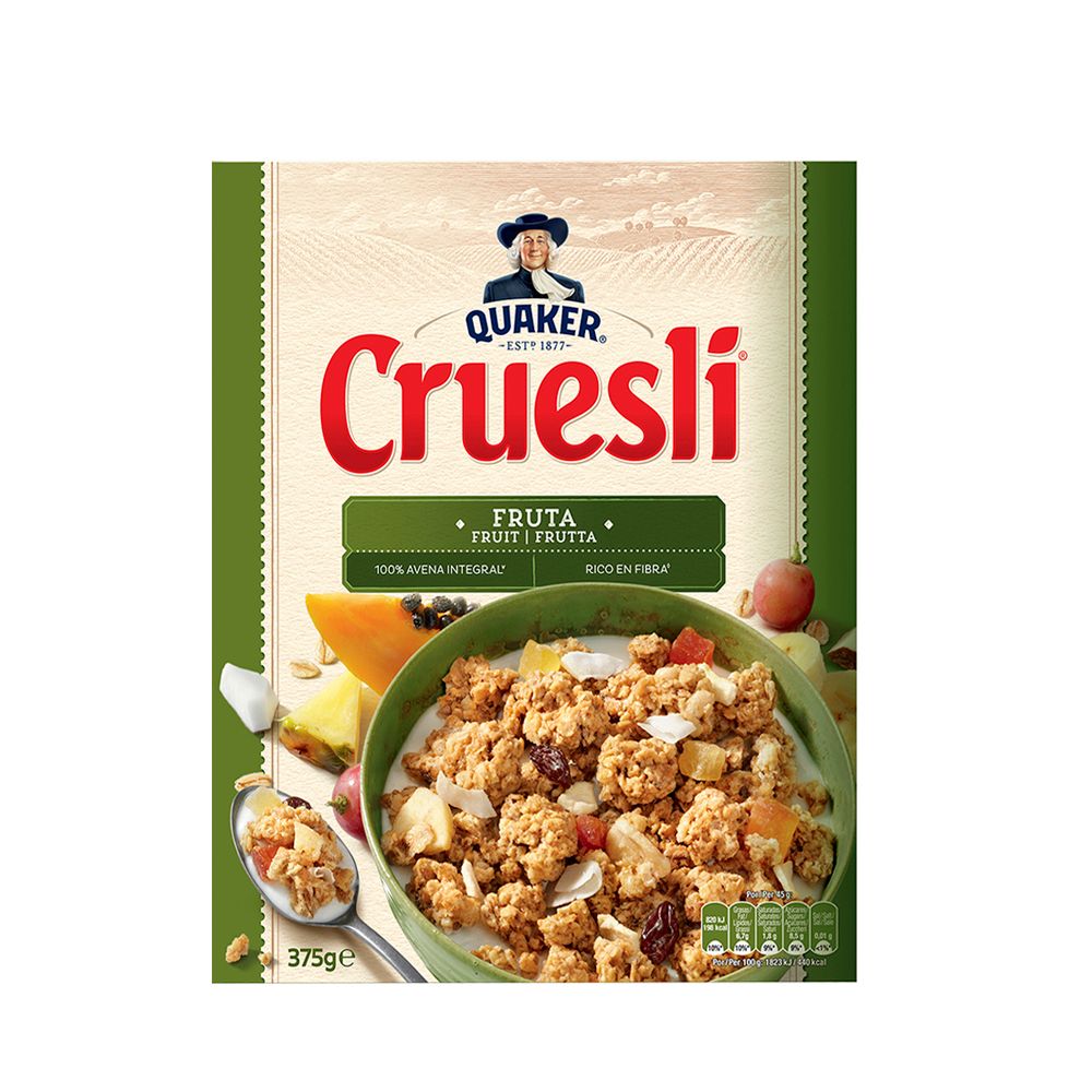 Cruesli with  Fruits 375g - Quaker