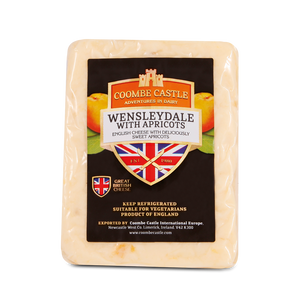Wensleydale with Apricots 180g - Coombe Castle
