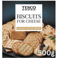 Biscuits For Cheese 500G - Tesco