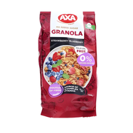 Strawberry and blueberry granola 300g - Axa