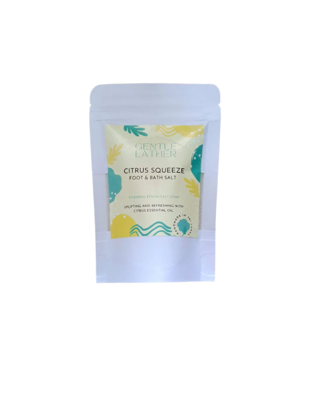 Handmade Natural Citrus squeeze Foot and Bath Salt - Elixir