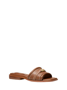 Mandy leather slide sandal - Michael Kors