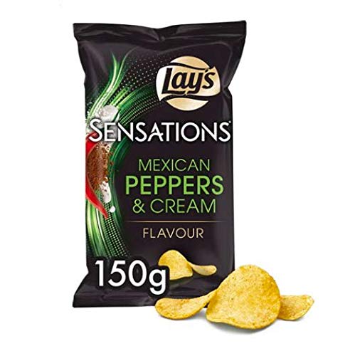 Sensations Mexican Peppers & Cream chips 150g - Lay's