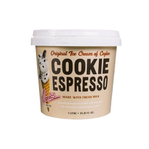 Cookie Espresso Ice Cream 1L- Alerics