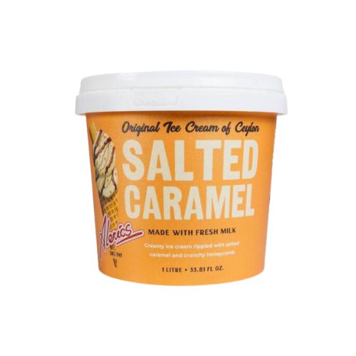 Salted Caramel with Honeycomb Ice Cream 500ml- Alerics