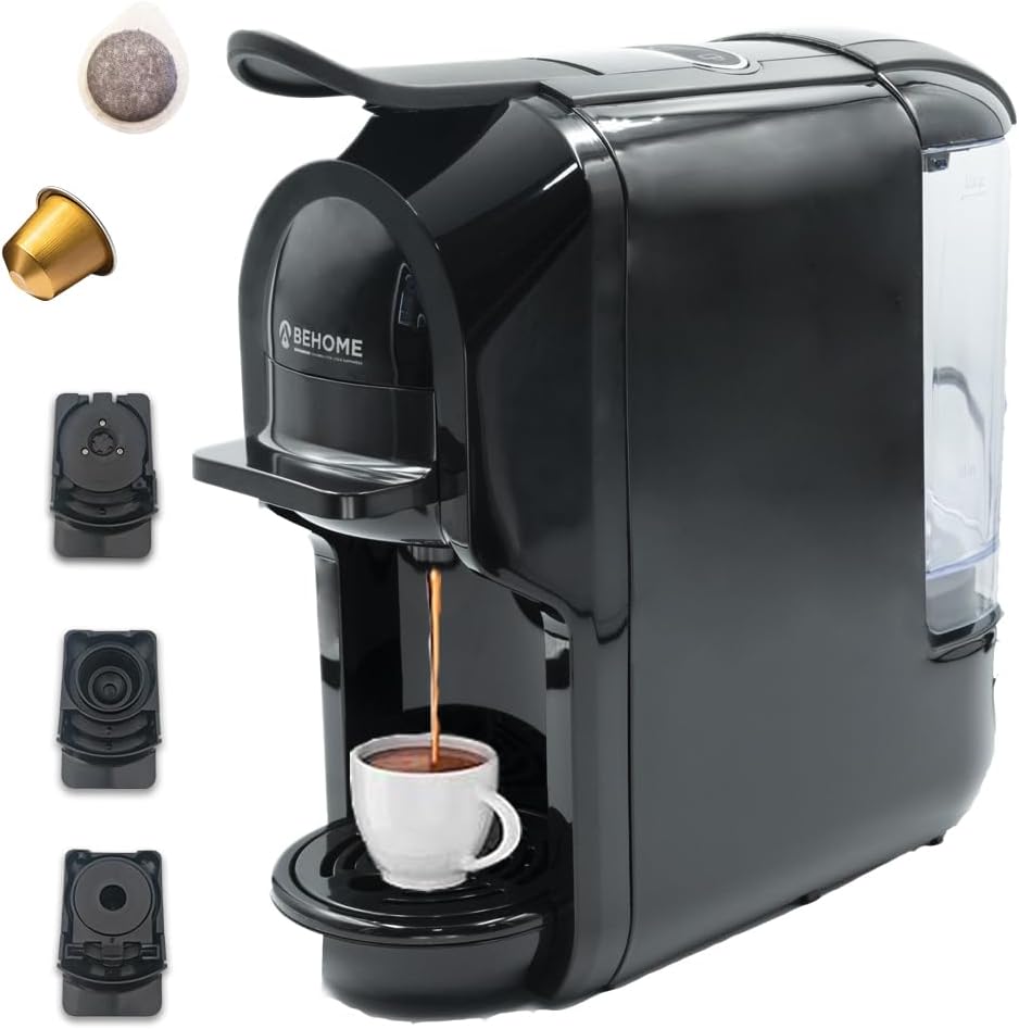 Coffee Machine for Nespresso, Pods and Dolce Gusto - BEHOME