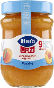 Peach Jam 280g - Hero Light (Sugar free)