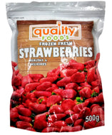 Quality Foods Frozen Strawberries 500g