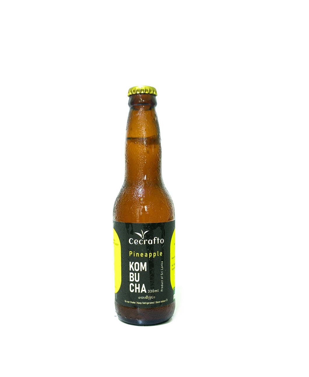 Pineapple Kombucha 330ml- Cecrafto