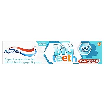 Big Teeth kids toothpaste 50ml - Aqua fresh