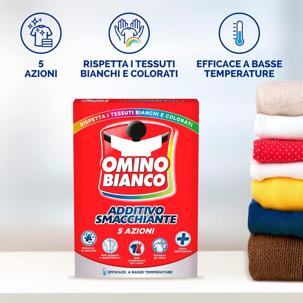 Stain Remover Additive 5 Actions 500g - Omino Bianco