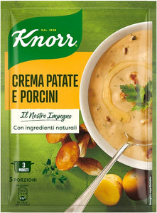 Soup with porcini mushroom + potato cream 100g - Knorr