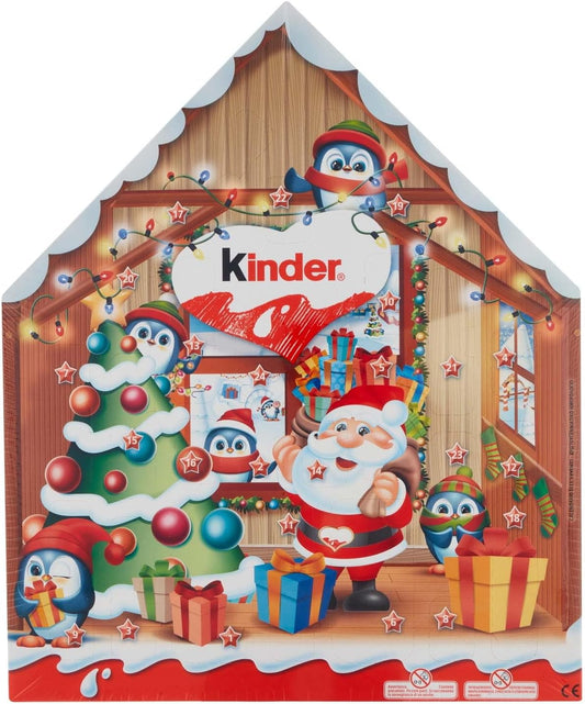 Kinder Advent Calendar Chocolate Snacks Assorted 184g - Kinder