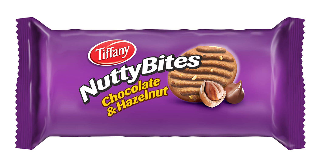 Nutty Bites Biscuits 72g - Tiffany