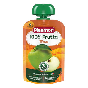 Plasmon Pouches Apple 100g 6+ months