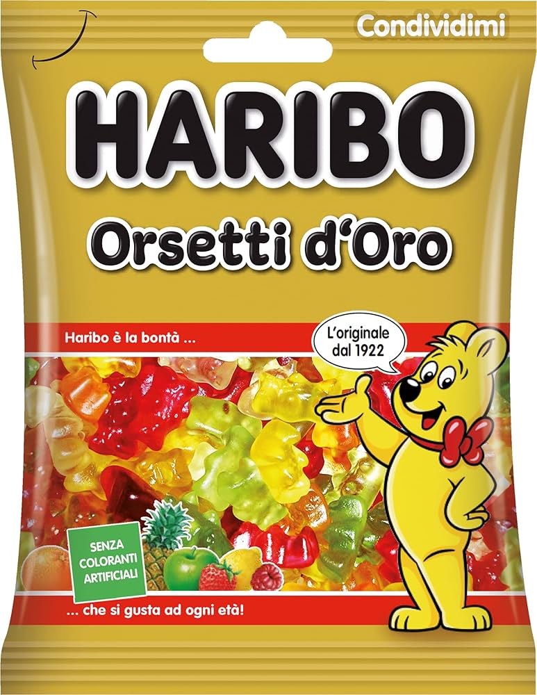 Orsetti Gold Gummies 175g - Haribo