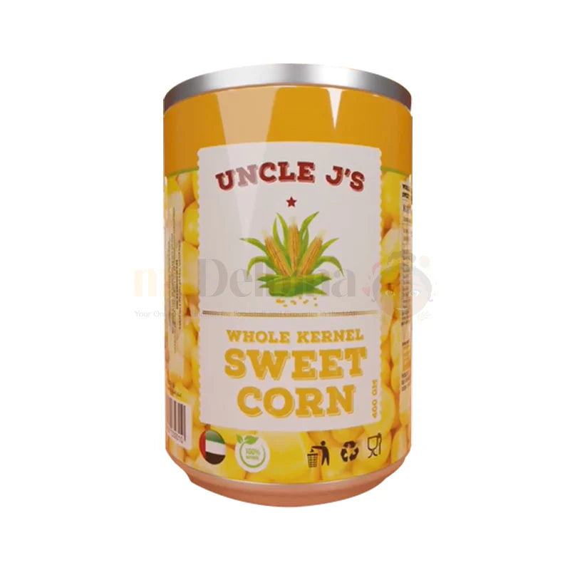 Sweet Corn 400g- Uncle J's
