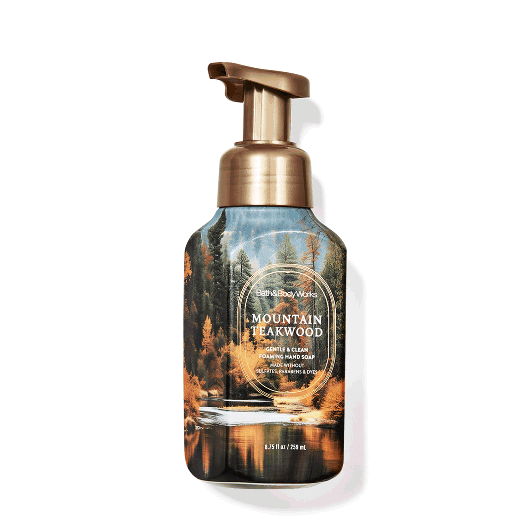 Mountain Teak Wood Hand Soap 259ml - Bath & Bodyworks