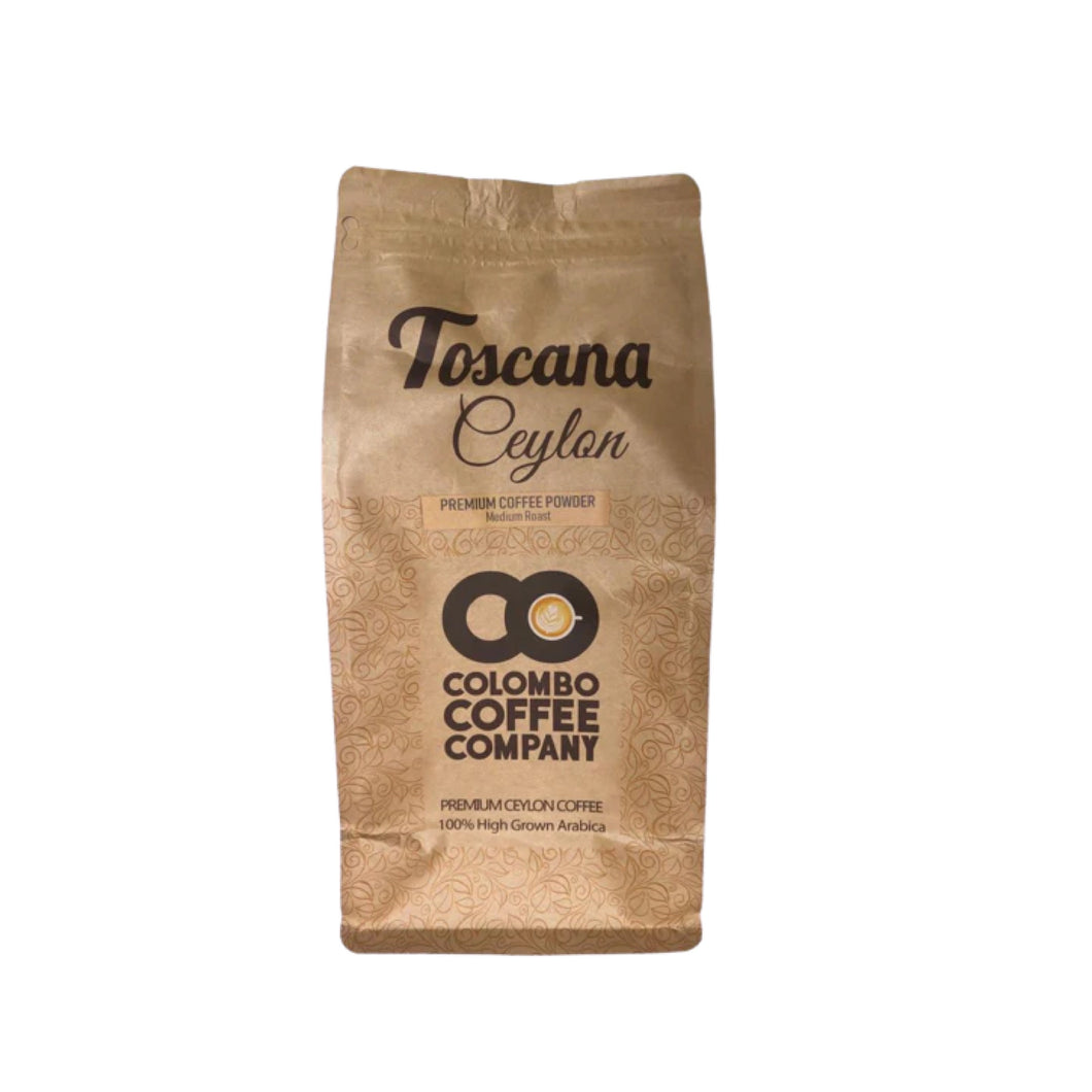 Medium Roast Coffee Powder 500g - Toscana Ceylon