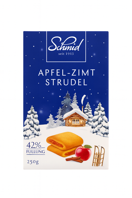 Apple & Cinnamon Strudel 250g - Schmid