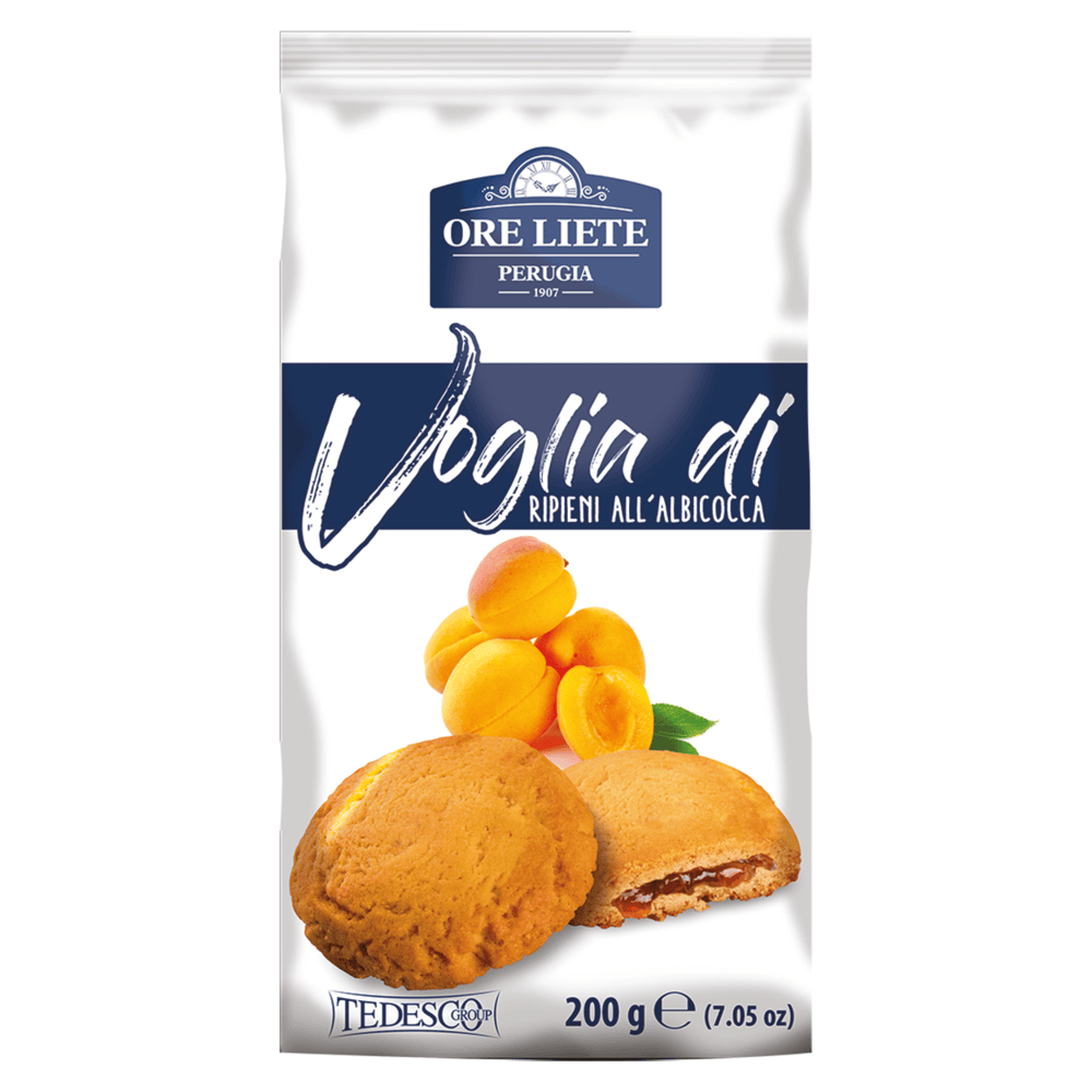 Apricot Biscuits 200g - Ore Liete