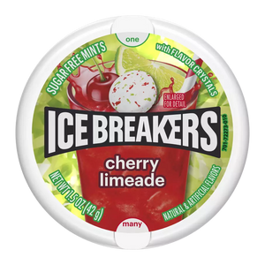 Cherry Limeade Sugar Free Mints 42g- ICE BREAKERS