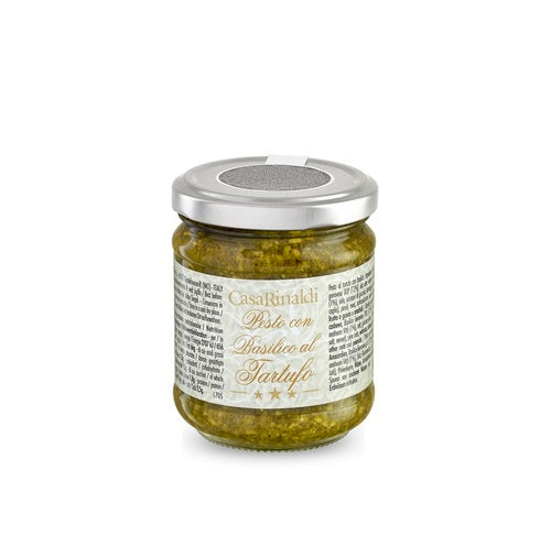 Basil Pesto with truffle Pasta Sauce 180g - Casa Rinaldi